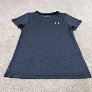 Under Armour T-Shirt Women’s Gray Short Sleeve Size Medium Loose
